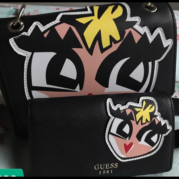 Guess handbag with matching wallet set - Picture 1 of 3